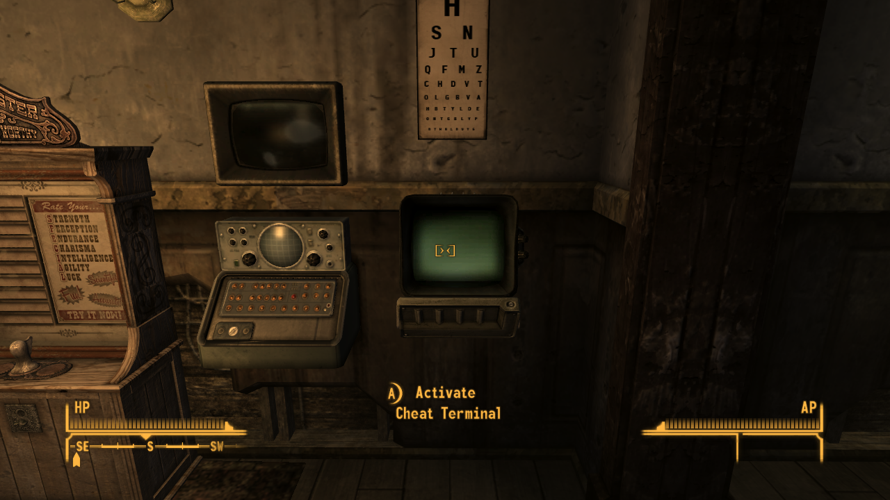 Fallout New Vegas Personal Cheat Terminal - Other Topics